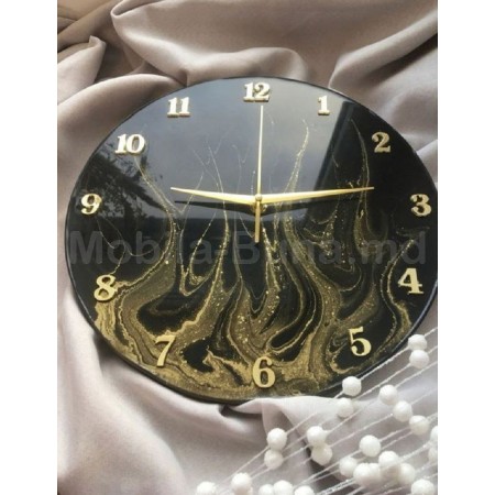 Часы  из эпоксидной смолы А-15